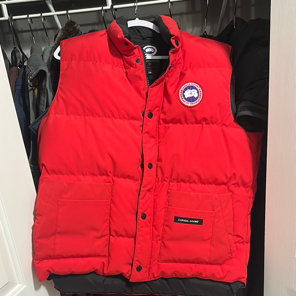 Canada Goose Red Vest